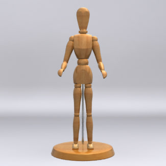 art mannequin 3d model